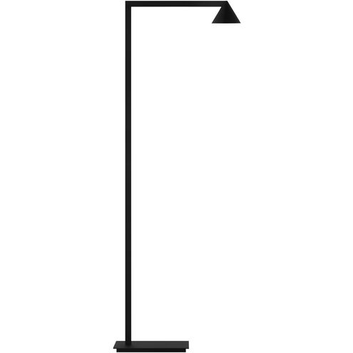 Visual Comfort Modern Collection SLFL78327B Midrand 42" 7.6W 2700K LED Floor Lamp Nightshade Black