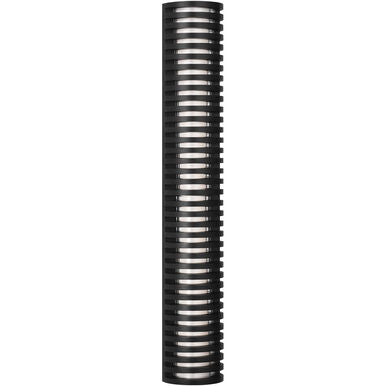 Visual Comfort Modern Collection SLOWS71827OB Quoddy 36.5" 20W 2700K LED Outdoor Wall Lantern Black
