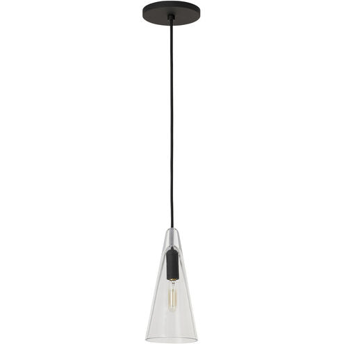 Visual Comfort Architectural SLPD281CB-L Modern Sean Lavin Selina 4.4 inch Pendant Ceiling Light - Voltage: 120V - CCT: 2700K - Finish: Black