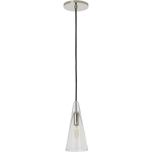 Visual Comfort Architectural SLPD281CN Modern Sean Lavin Selina 4.4 inch Pendant Ceiling Light - Voltage: 120V - CCT: 2700K - Finish: Polished Nickel