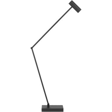 Visual Comfort Modern Collection SLTB57330B Sean Lavin Ponte 13.5" 9W 3000K LED Table Lamp Nightshade Black