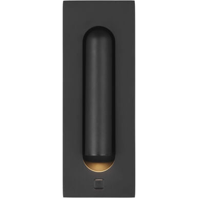 Visual Comfort Modern Collection SLTS67827B Ponte 7.3" 8W 2700K 120V LED Task Sconce Wall Light Nightshade Black