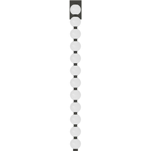 Visual Comfort Architectural SLWS23027BZ Modern 40" Perle Milk Glass LED Wall Sconce Light - 120V - CCT: 2700K - Finish: Dark Bronze