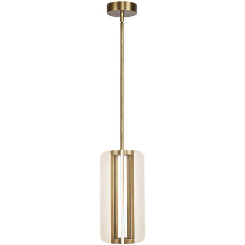 Alora Lighting PD336507VB Anders LED 7.25 inch Vintage Brass Pendant Ceiling Light