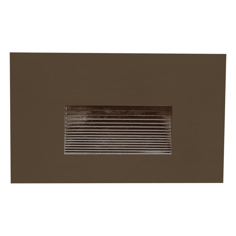 Westgate SLE-A-12V-RGBWW-PB-ORB Recessed Step Light 3.5W 12V RGBWW Push Button Controlled Oil Rubbed Bronze