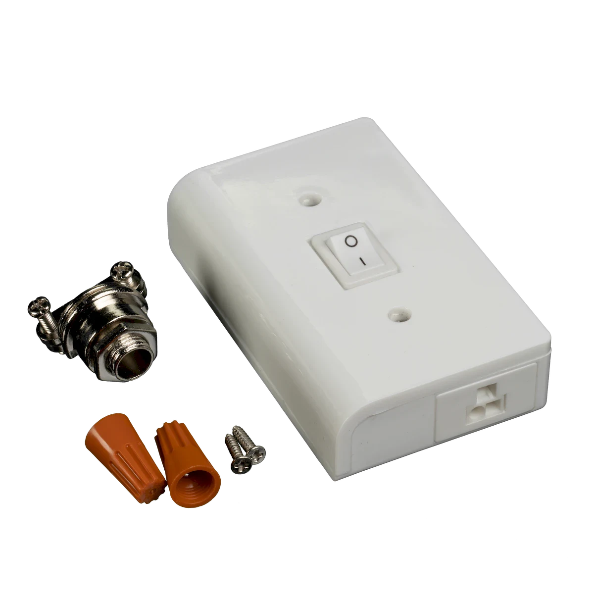 American Lighting ALSLBOX-WH-B Slimline Hardwire Box 120V - White