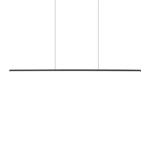Kuzco Lighting LP14947-BK-UNV Chute LED 47 inch Wide LED Linear Chandelier Light Black Finish