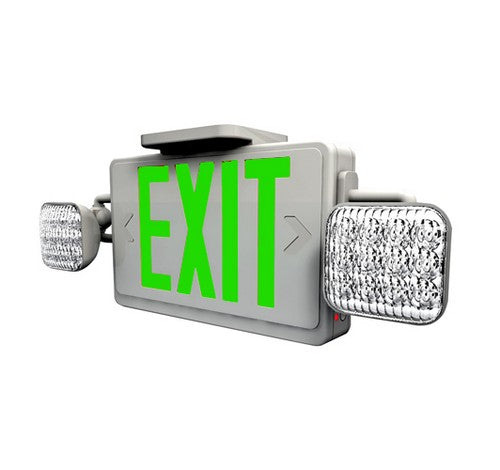 Westgate Combination Led Exit Sign & Led Emergency Green - BuyRite Electric