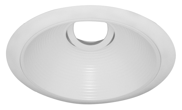 Elco Lighting ELK693WW Flexa™ 6 Inch Adjustable Round Baffle Trim for Koto™ Module White Finish