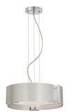 Eurofase lighting 12530-045 Dervish 3 Light 15 inch Ceiling Pendant Light Satin Nickel Finish