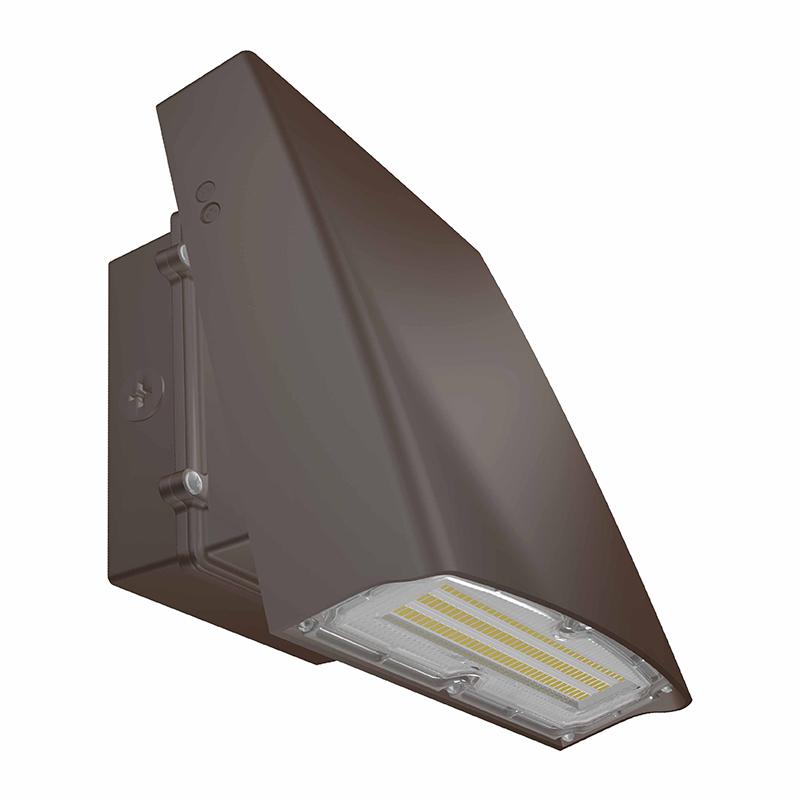 Westgate Lighting LWAX-MD-30W-40K, Adjustable Full Cutoff Wall Pack 120/277V 30W IP65 3300Lm 4000K Bronze