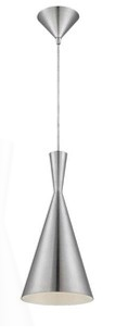 Eurofase Lighting 20437-046 Bronx 1 Light 8 inch Pendant Ceiling Light Brushed Nickel Finish