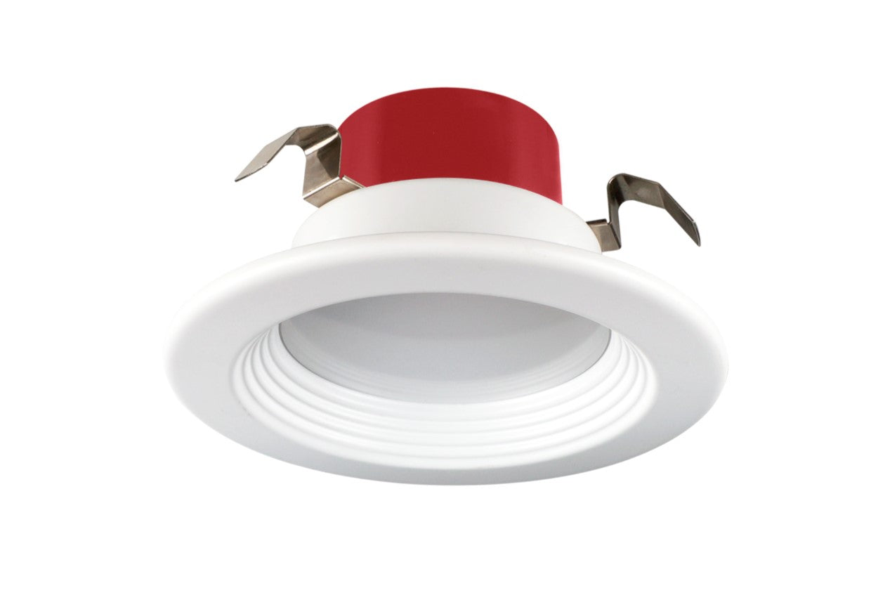Lighting Spot 26 LSL-403EN-27K LED Retrofit round baffle dimmable 4 Inch Downlight 11W 2700K White Finish