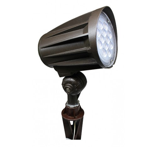 Westgate 24W LED Bullet Landscape Flood Light 12V AC/DC - Bronze - BuyRite Electric