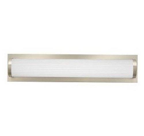 Lithonia Lighting FMVTRL Traditional Round 24" Brushed Nickel LED Vanity 120-277V- BuyRite Electric