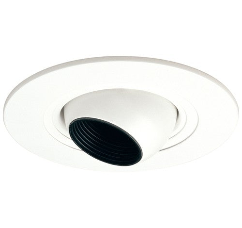 ELCO Lighting EL5498W 5 Inch Adjustable Eyeball Trim White Finish- BuyRite Electric