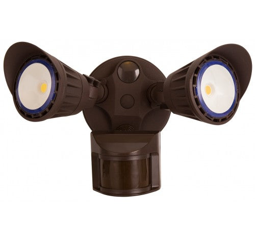 Westgate 20W Led Security Lights With PIR Sensor 120VAC - Dark Bronze - BuyRite Electric