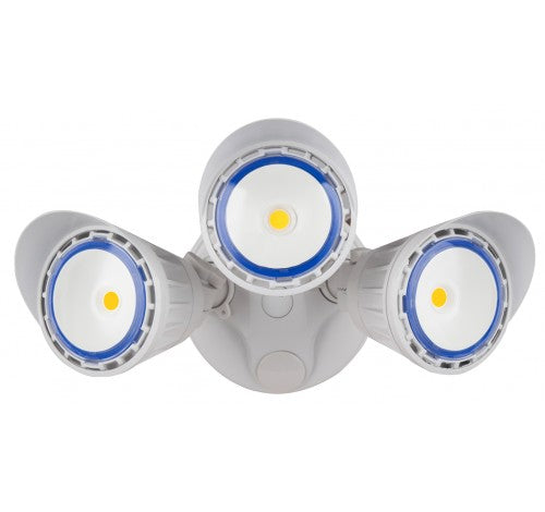 Westgate 30W LED Security Lights With Optional Motion Sensor Or Photocell 120V AC White - BuyRite Electric