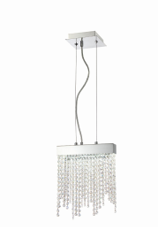 Eurofase Lighting 30004-016 Rossi LED 2 inch Pendant Ceiling Light Chrome Finish