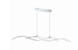 Eurofase Lighting 30042-018 Sly LED 4 inch Pendant Ceiling Light Silver Finish