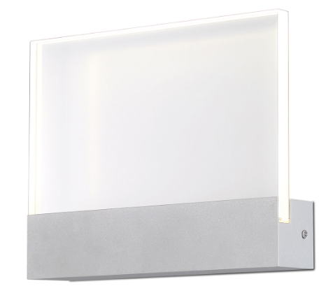 Eurofase Lighting 31436-014 Halpern Medium LED Outdoor Sign Light With Marine Grey Cool White Finish