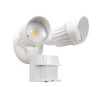 20 Watt LED Security Flood Light Fixture with Motion Sensor 3000K
