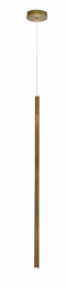 Eurofase Lighting 34166-024 LED Navada 1 inch Pendant Ceiling Light Large Antique Brass Gold Finish