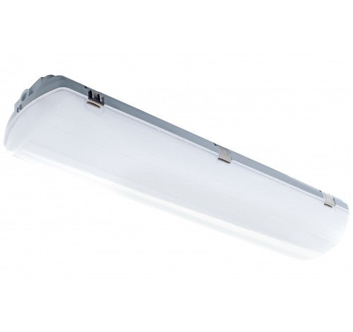 Westgate 25W 2ft LED Small Traditional Linear Vapor Light with Lens 120~277V AC