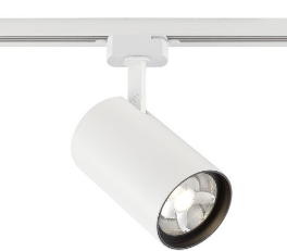 Eurofase Lighting 35455-30-02 LED 1-light 30W Adjustable Track Head Light White Finish