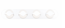 Eurofase Lighting 35665-014 LED Balewood 29 inch Vanity Wall Light Chrome Finish