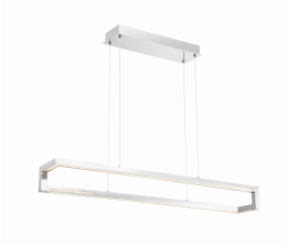 Eurofase Lighting 35727-019 LED Clinton 6 inch Chandelier Ceiling Light Small Chrome Finish