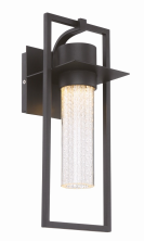 Eurofase Lighting 35890-010 LED Ontario 15 inch Outdoor Wall Mount Light Small Black Finish
