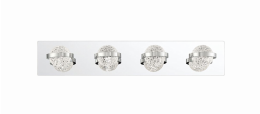 Eurofase Lighting 37070-014 LED Ryder 26 inch Vanity Wall Light Chrome Finish
