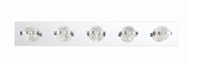 Eurofase Lighting 37071-011 LED Ryder 33 inch Vanity Wall Light Chrome Finish