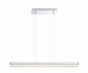 Eurofase Lighting 37160-012 LED Landor 3 inch Pendant Ceiling Light Small Chrome Finish