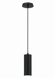 Eurofase Lighting 37182-021 LED Neptune 5 inch Pendant Ceiling Light Black Finish