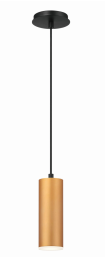Eurofase Lighting 37182-038 LED Neptune 5 inch Pendant Ceiling Light Gold Finish