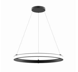 Eurofase Lighting 38131-011 LED Mucci 32 inch Pendant Ceiling Light Matte Black Finish