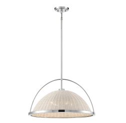 Eurofase Lighting 39350-015 LED Celeste 4 Light Pendant Ceiling Light Chrome Finish