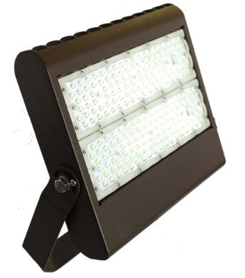 Westgate LF3-HL-150W-50K-TR 150 Watt LED High Lumen LF3 Flood/Area Light Fixture with "U" Bracket Bronze Finish 5000K 120-277V