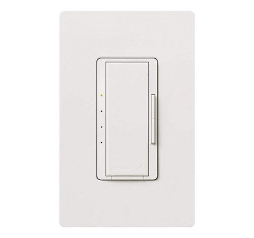 Lutron RD-RD-LA RadioRA 2 Maestro Fan Speed Control - 3 Way and 4 Way Wiring Screwless Wallplate 1 Gang White 120V - BuyRite Electric