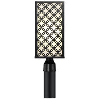 Eurofase Lighting 42700-012, Clover 1 Light 19 inch Black Outdoor LED Post Light