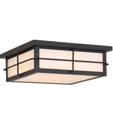 Eurofase Lighting 44270-018 Bensa LED 13 inch Black Flush Mount Ceiling Light
