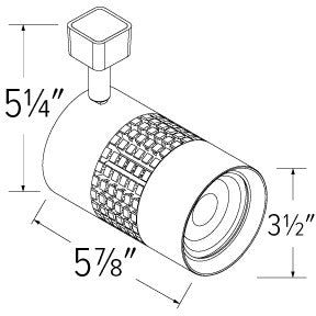 ELCO Lighting ET755DB LED Celtic Track Fixture 30W 3000K 2400 lm 120V Black Finish