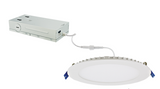 ELCO Lighting ERT81DXCT5W 8" 120/277/347V Ultra Slim LED Round Panel Light with 5-CCT Switch White Finish