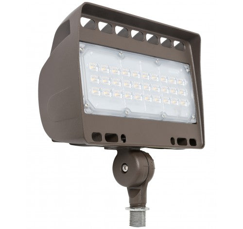 Westgate 50W Medium LED Flood Lights LF4 Series 120~277V - Dark Bronze - BuyRite Electric