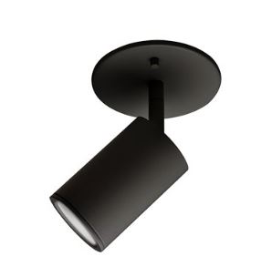 Kuzco Lighting 81711-BK Barclay 1 Light 120 Track Lighting Ceiling Light Black Finish