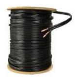 ABBA Lighting USA 8/2-Wire-250ft Direct Burial 8/2 Landscape Wire 250 FT