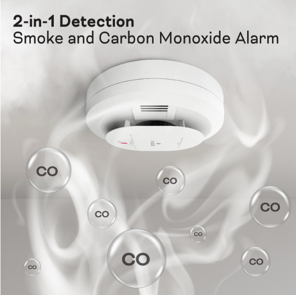 Kidde 900-CUDR Firex Battery Powered Smoke & Carbon Monoxide Detector
