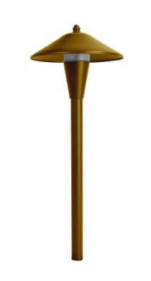 Westgate Lighting AA-21L-AZ Model 21 Aluminum Path Light Cap, Antique Brass Finish